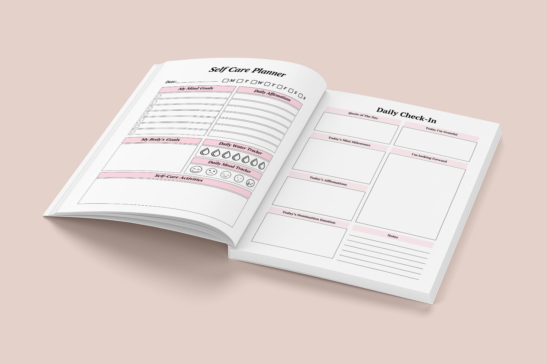 ADHD Self-Care Support Planner