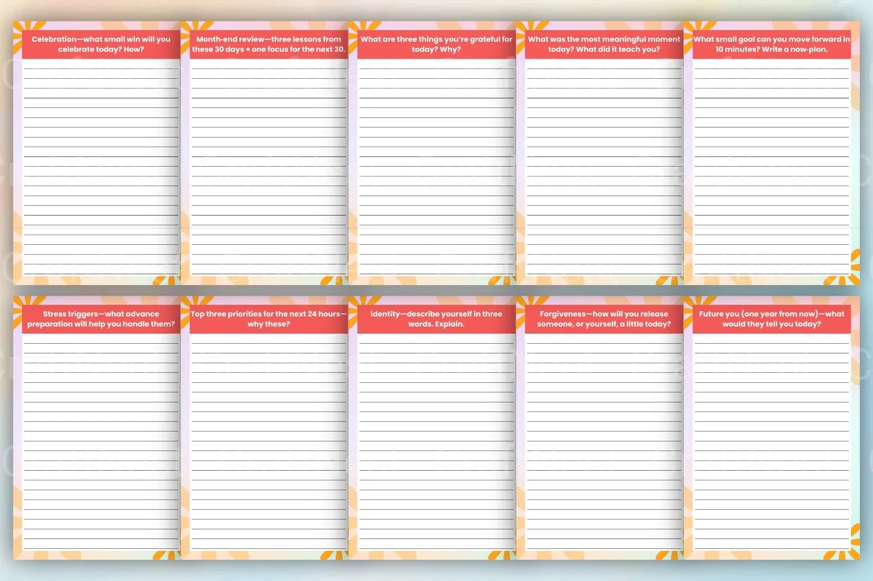 Daily Thought Prompts Book for Inspiration - CraftNest - Digital Crafting and Art
