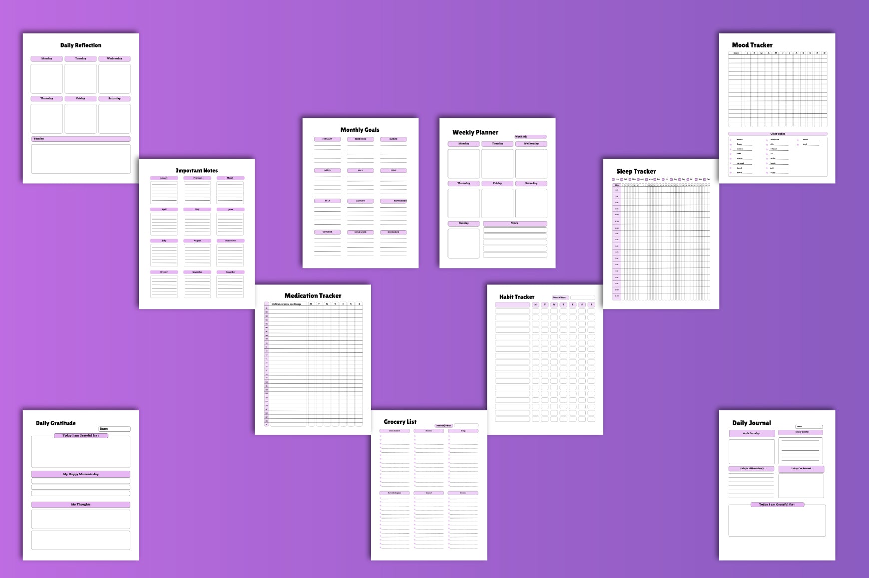 Vision Board Planner
