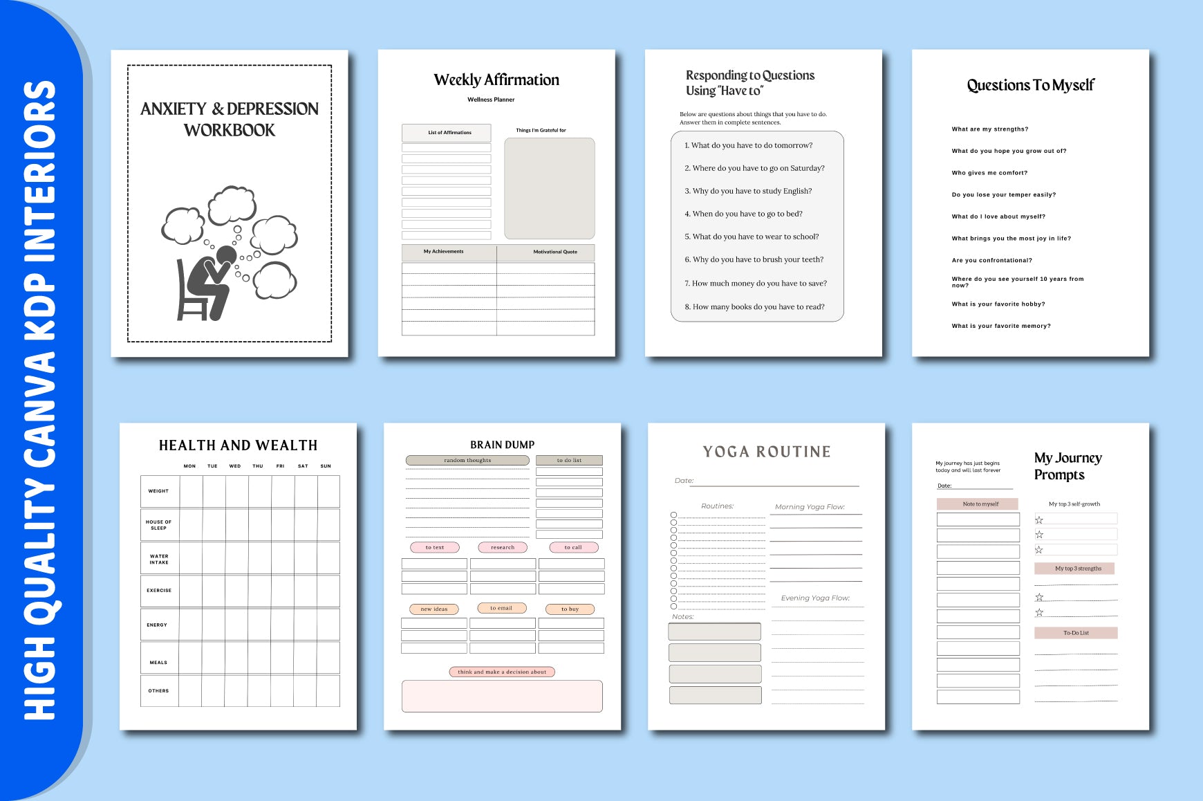 Anxiety and Depression Workbook