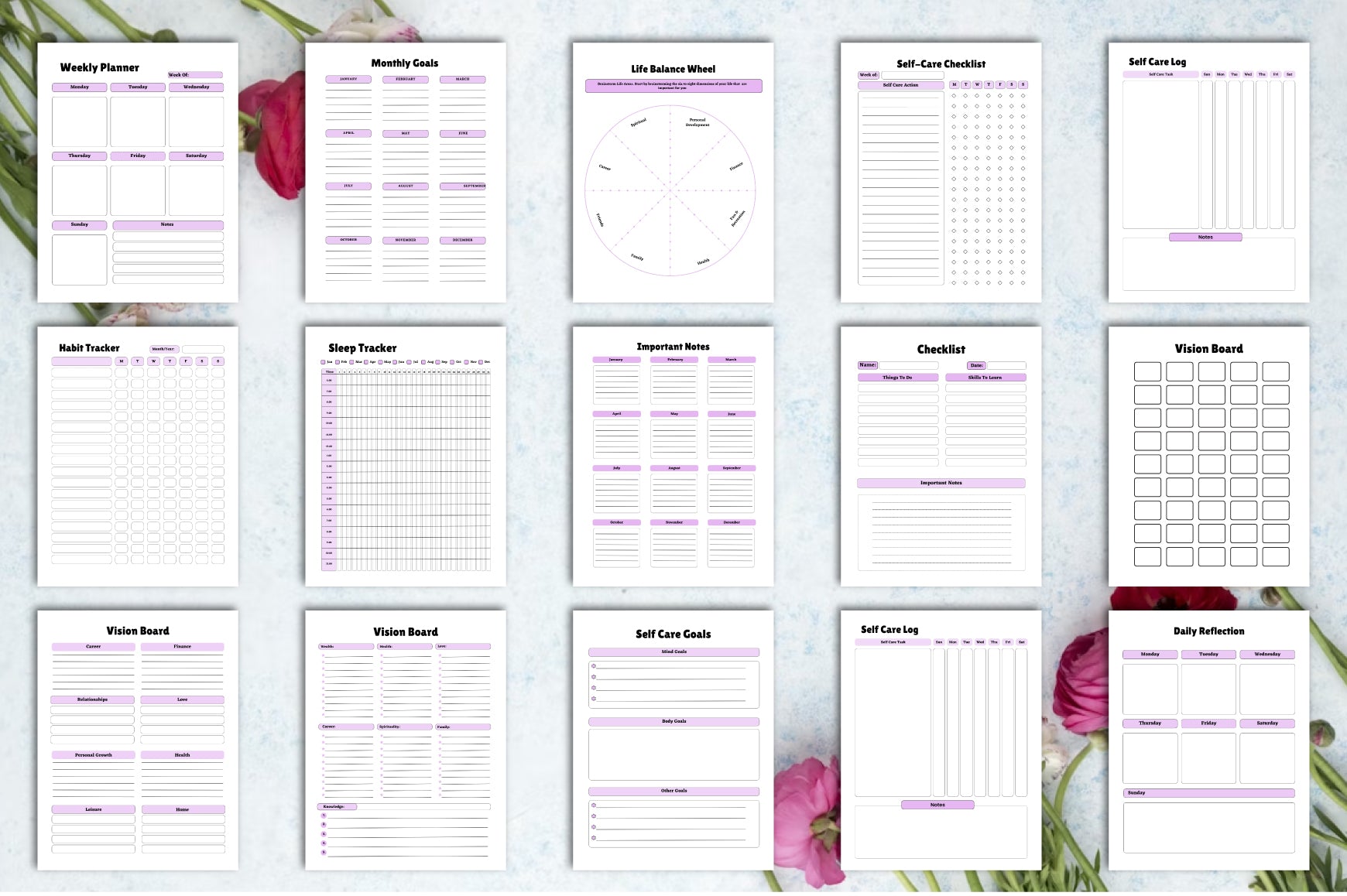 Vision Board Planner