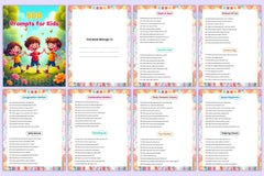 Mega 500 Creative Prompts for Kids - CraftNest - Digital Crafting and Art