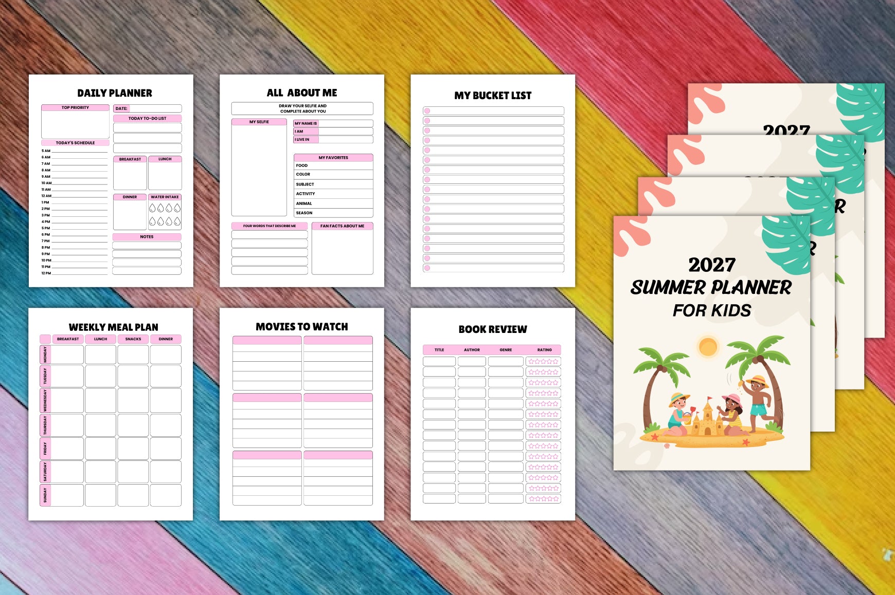 Summer Planner for Kids