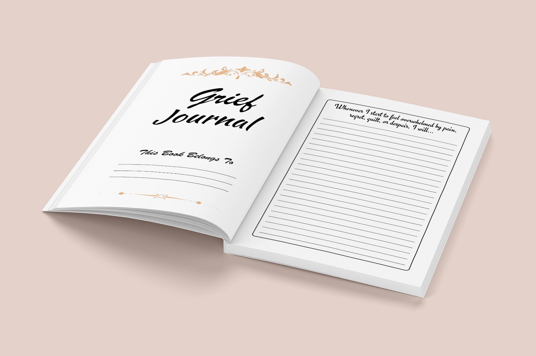 Healing Through Grief Journal