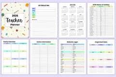 Ultimate Teacher Planner for Effective Classroom Management - CraftNest - Digital Crafting and Art