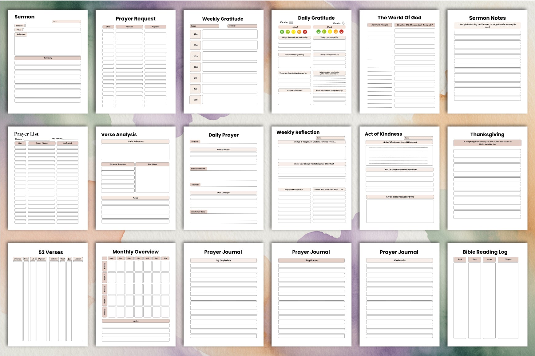 Bible Study Journal