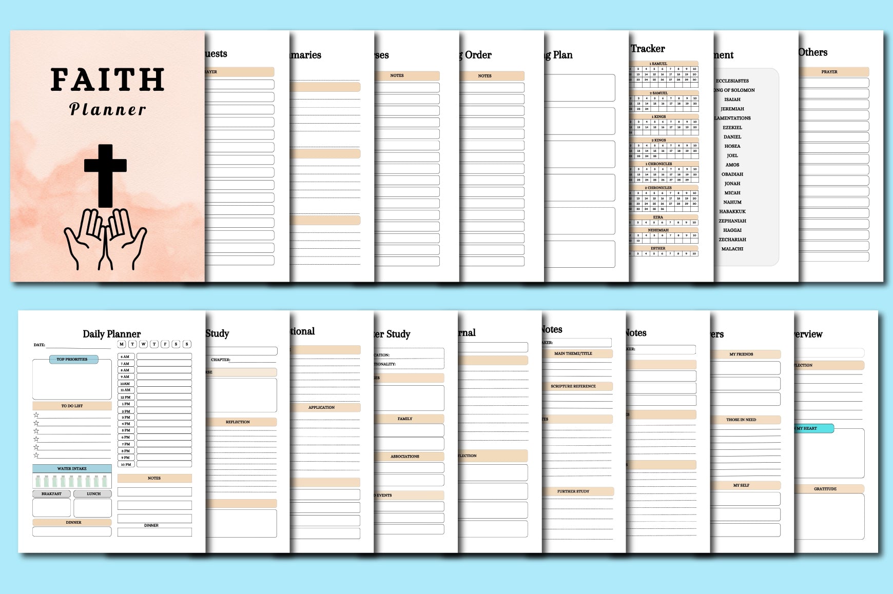 Faith Planner