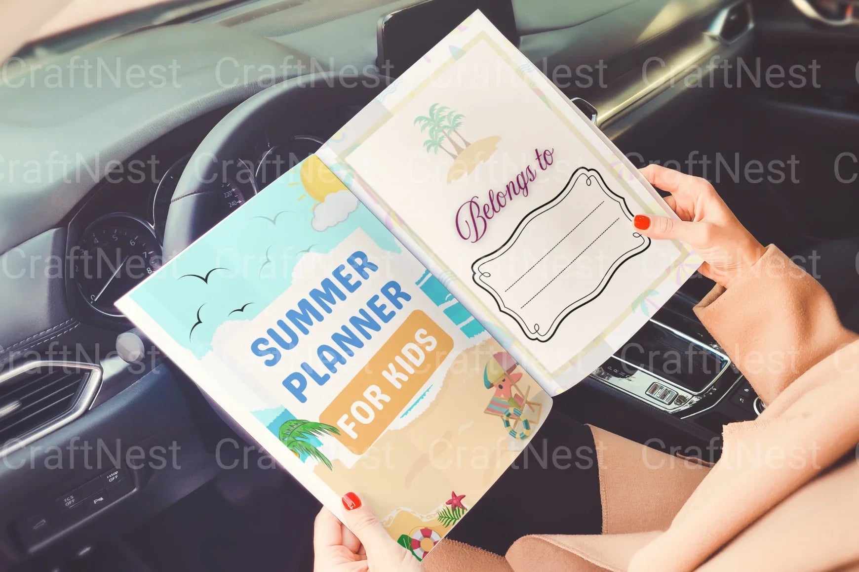 Summer Planner for Kids - CraftNest - Digital Crafting and Art