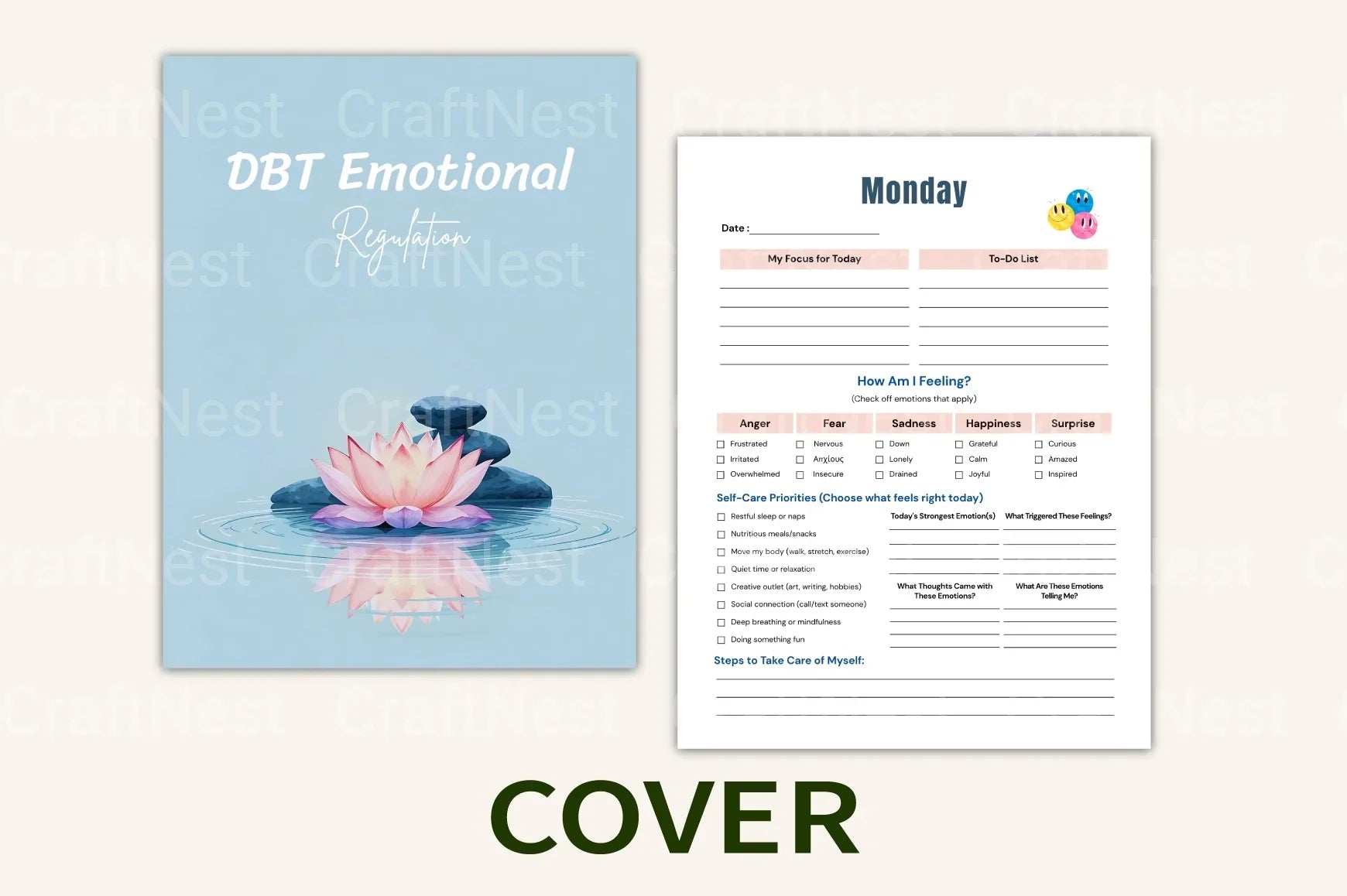 DBT Emotional Regulation Techniques - CraftNest - Digital Crafting and Art