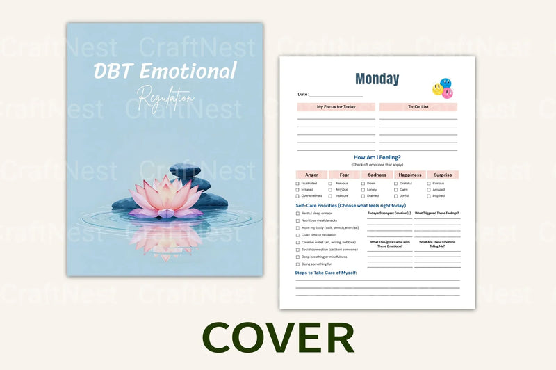 DBT Emotional Regulation Techniques - CraftNest - Digital Crafting and Art