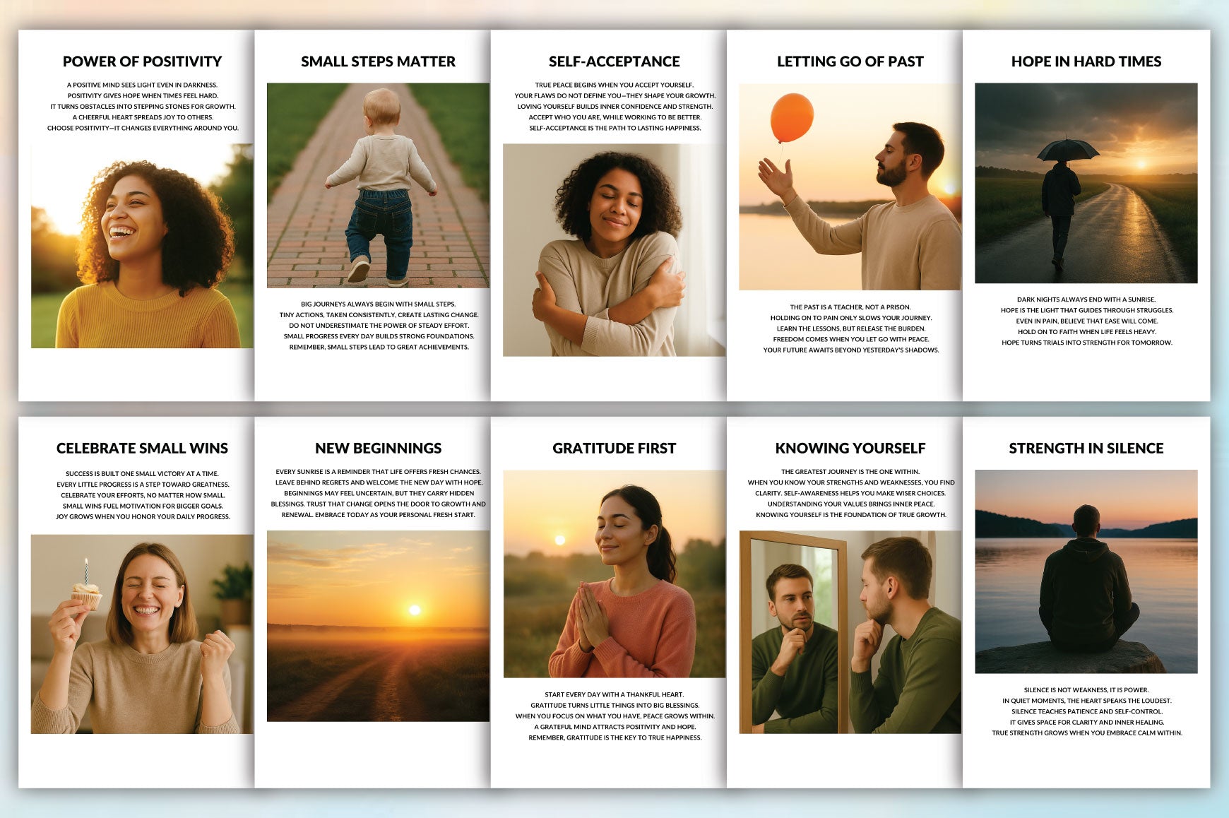 Self Reflection Guidebook Planner