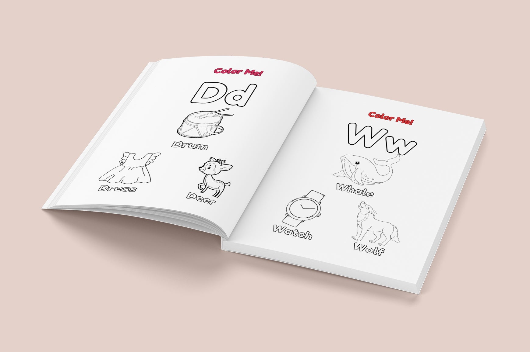Fun Coloring Activity for Kids Planner