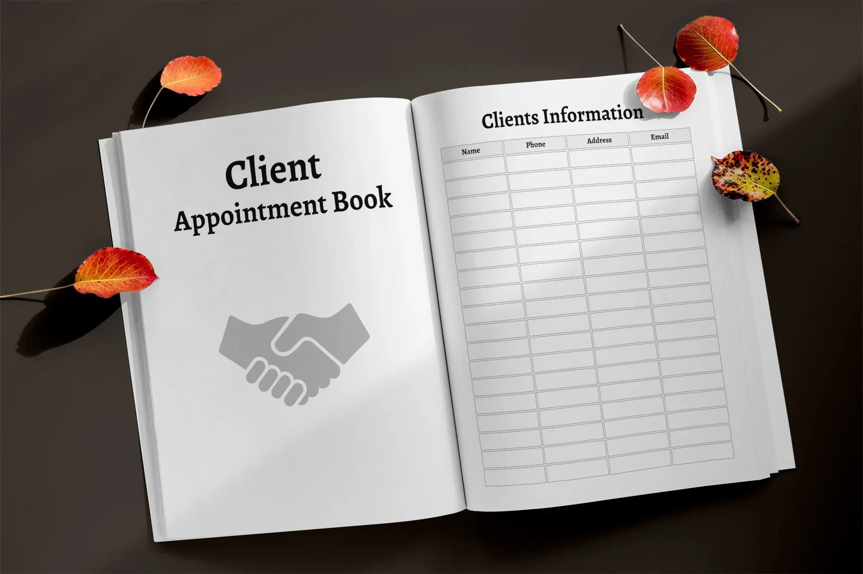 Client Appointment Book Planner  Bundle - CraftNest - Digital Crafting and Art