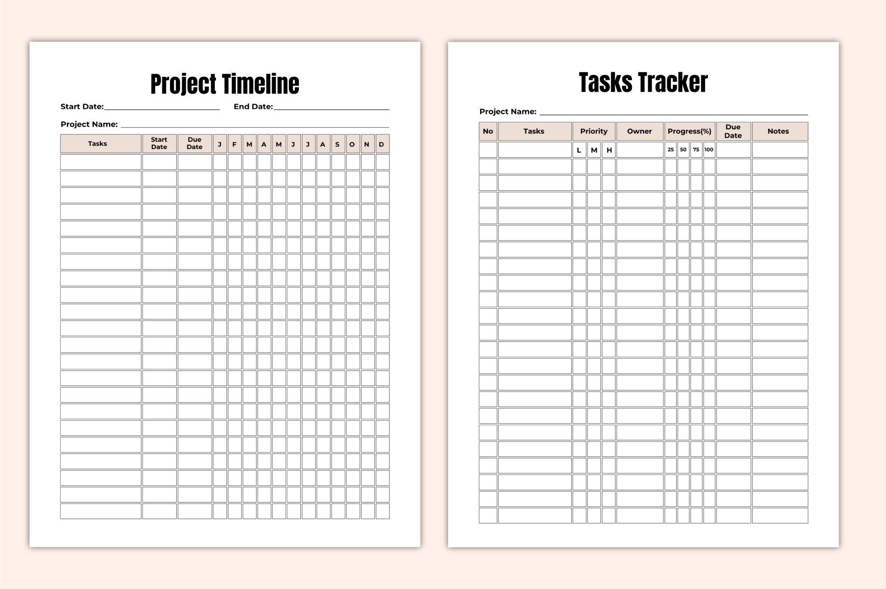 Project Success Planner