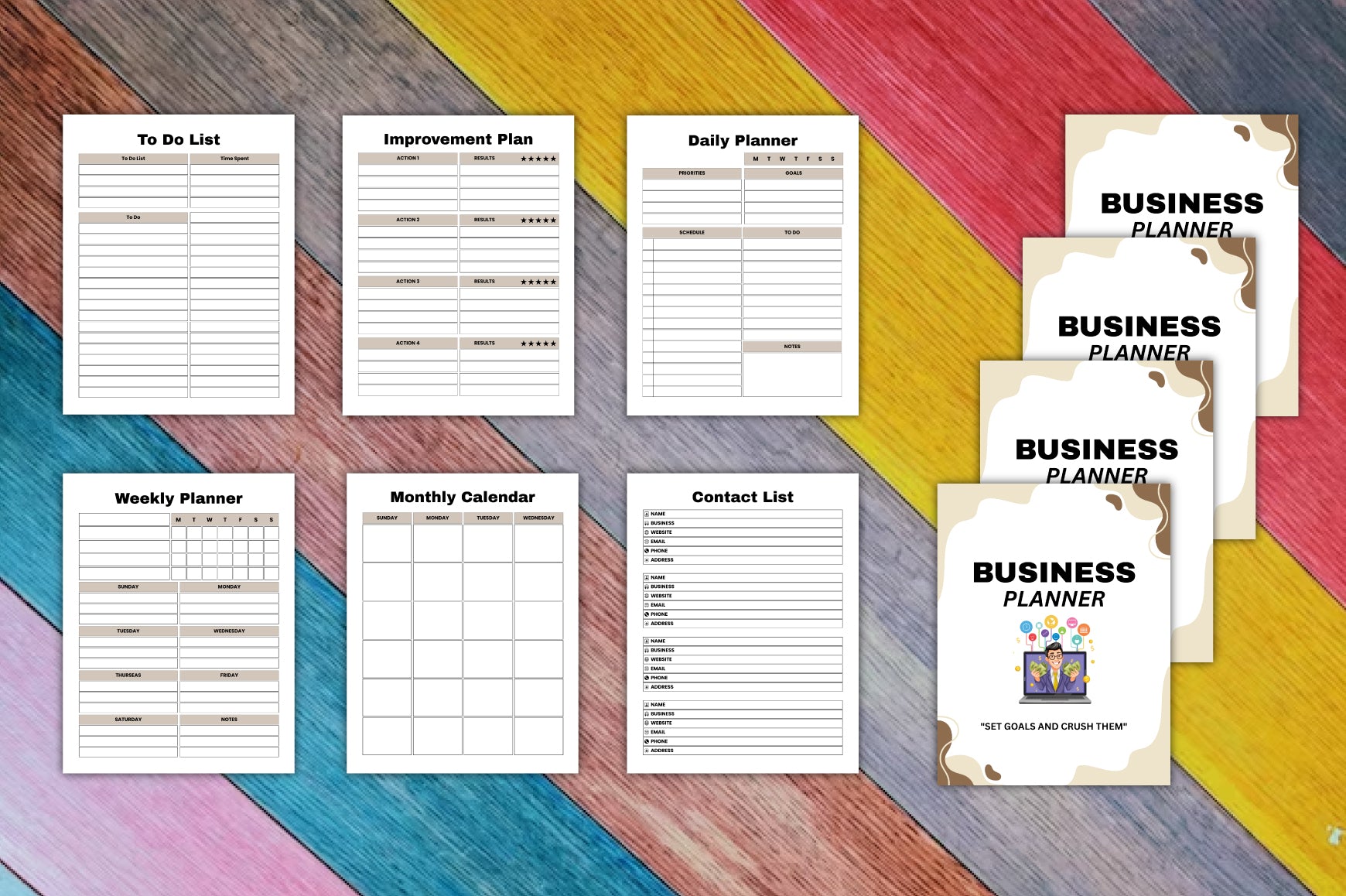 Business Planner Template