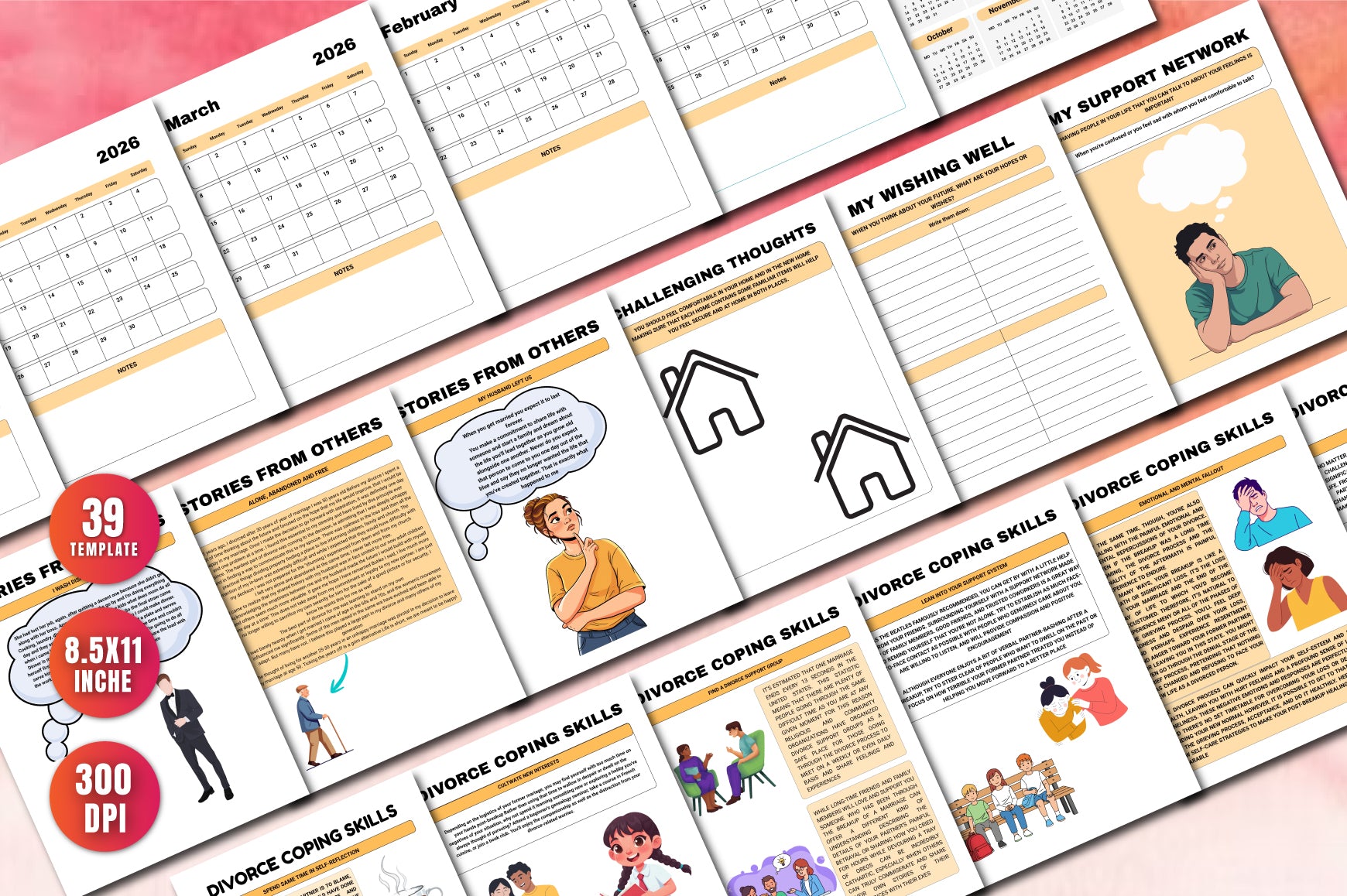 Coping With Divorce: Adult Planner Guide