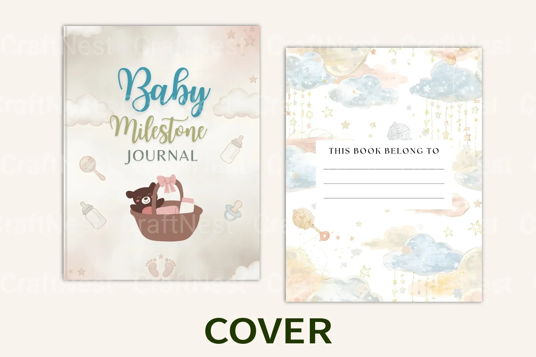 Baby Milestone Tracker - CraftNest - Digital Crafting and Art