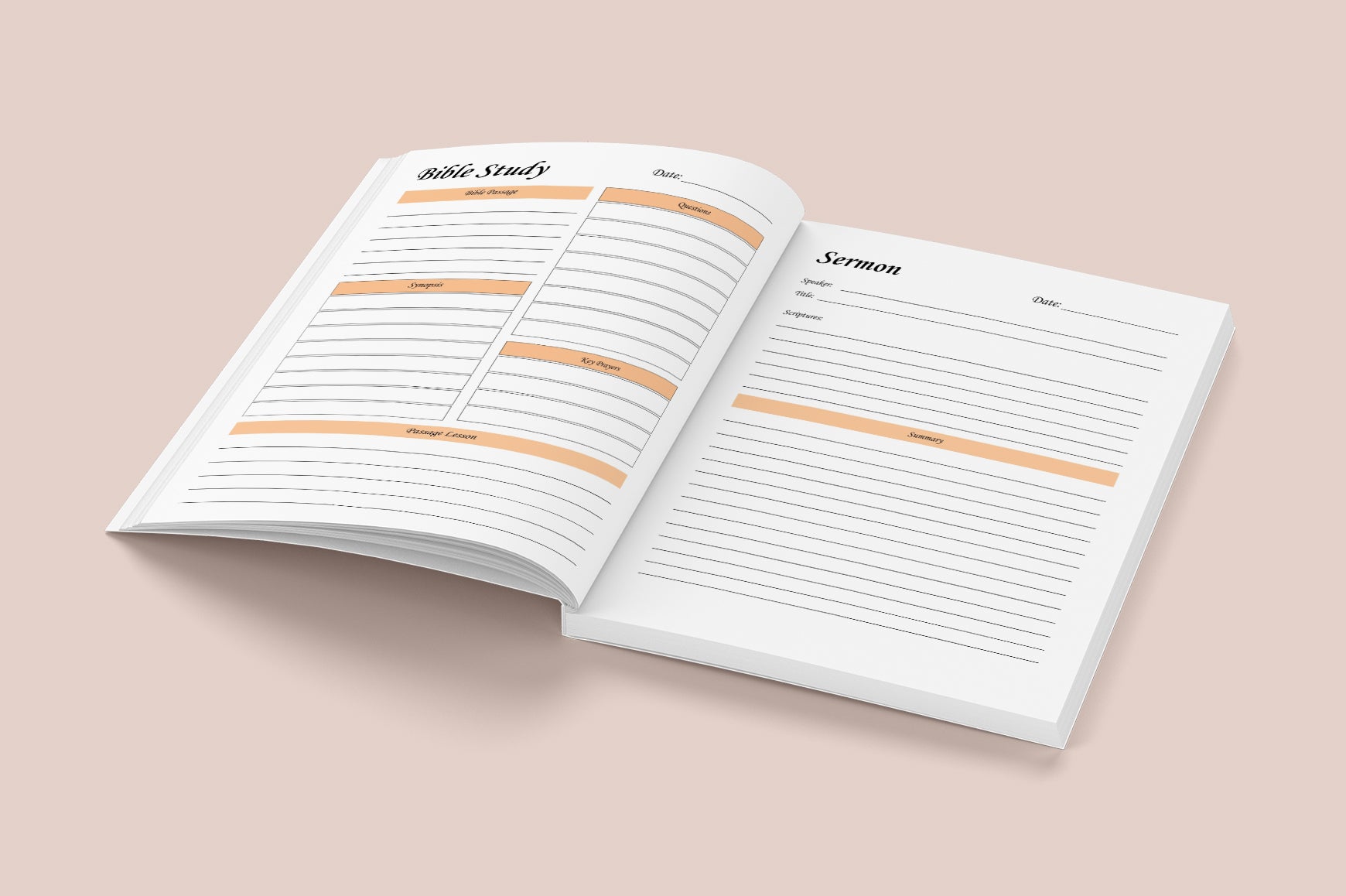 Scripture Study Reflection Journal