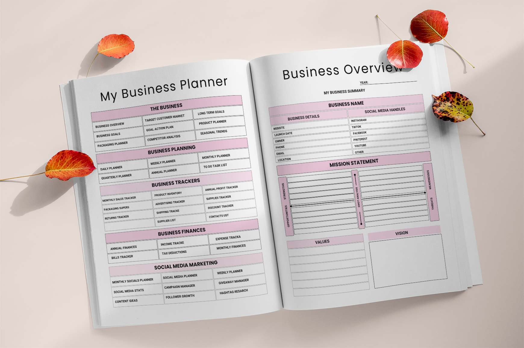Business Goals Planning Guide