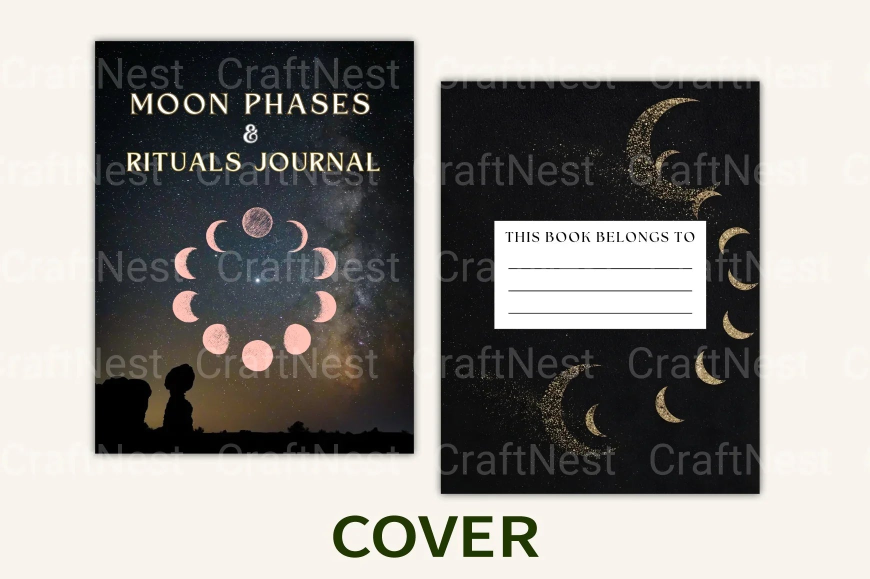 Moon Phases Rituals Guide - CraftNest - Digital Crafting and Art