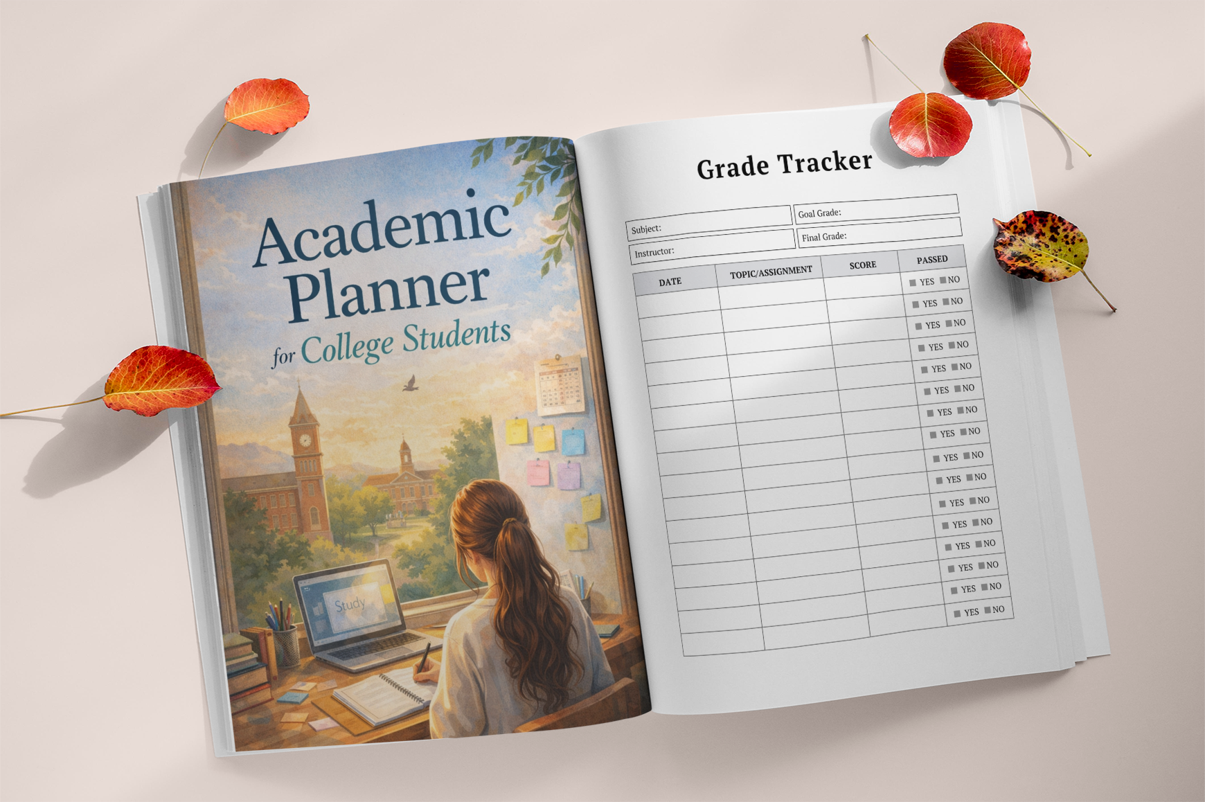 Academic Planner for College Students