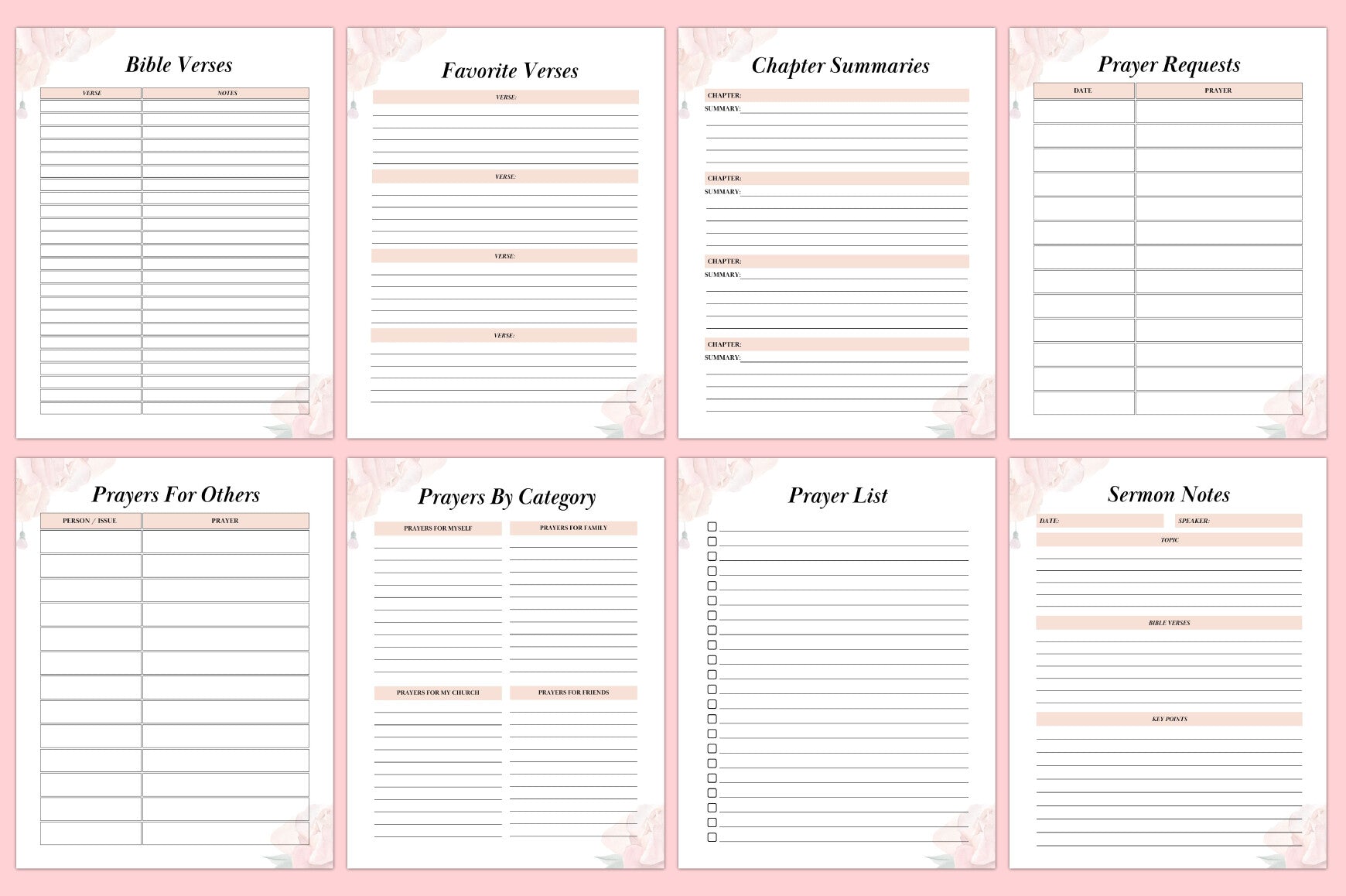 Faith Planner
