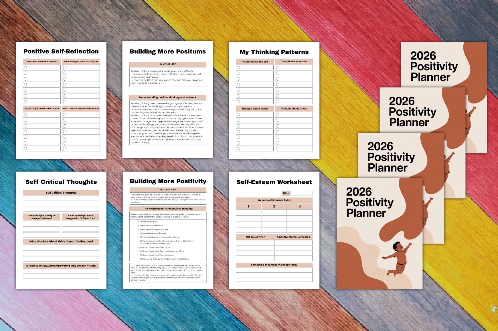 Positivity Planner for Daily Inspiration