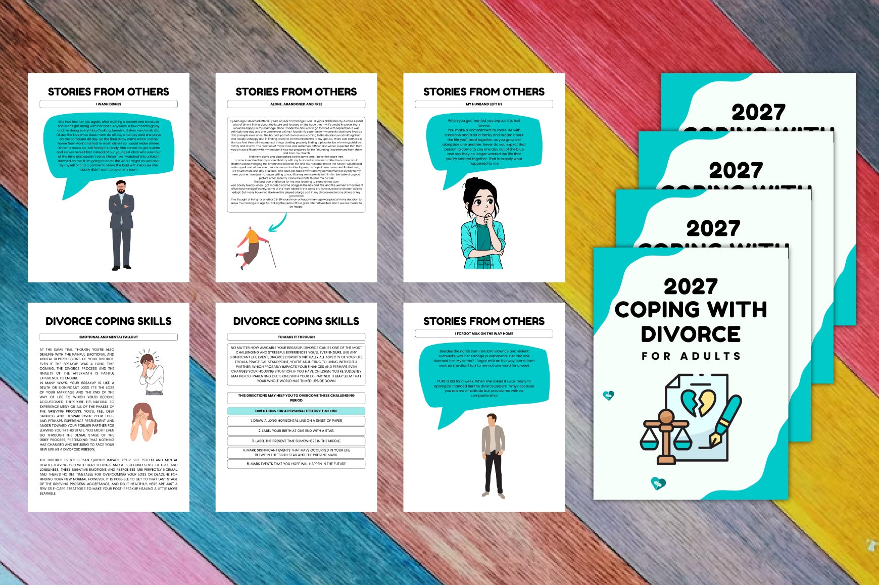 Coping With Divorce: Adult Planner Guide