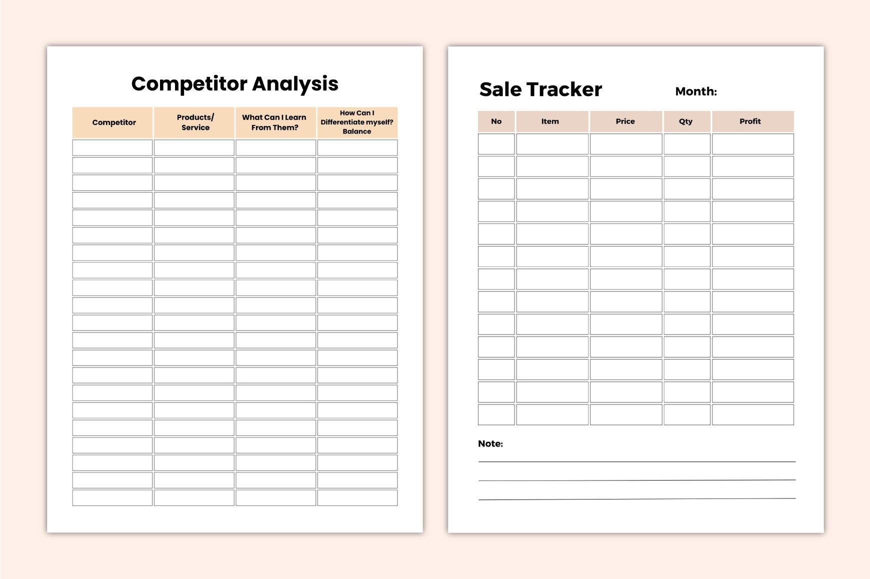 Small Business Strategy Growth Planner