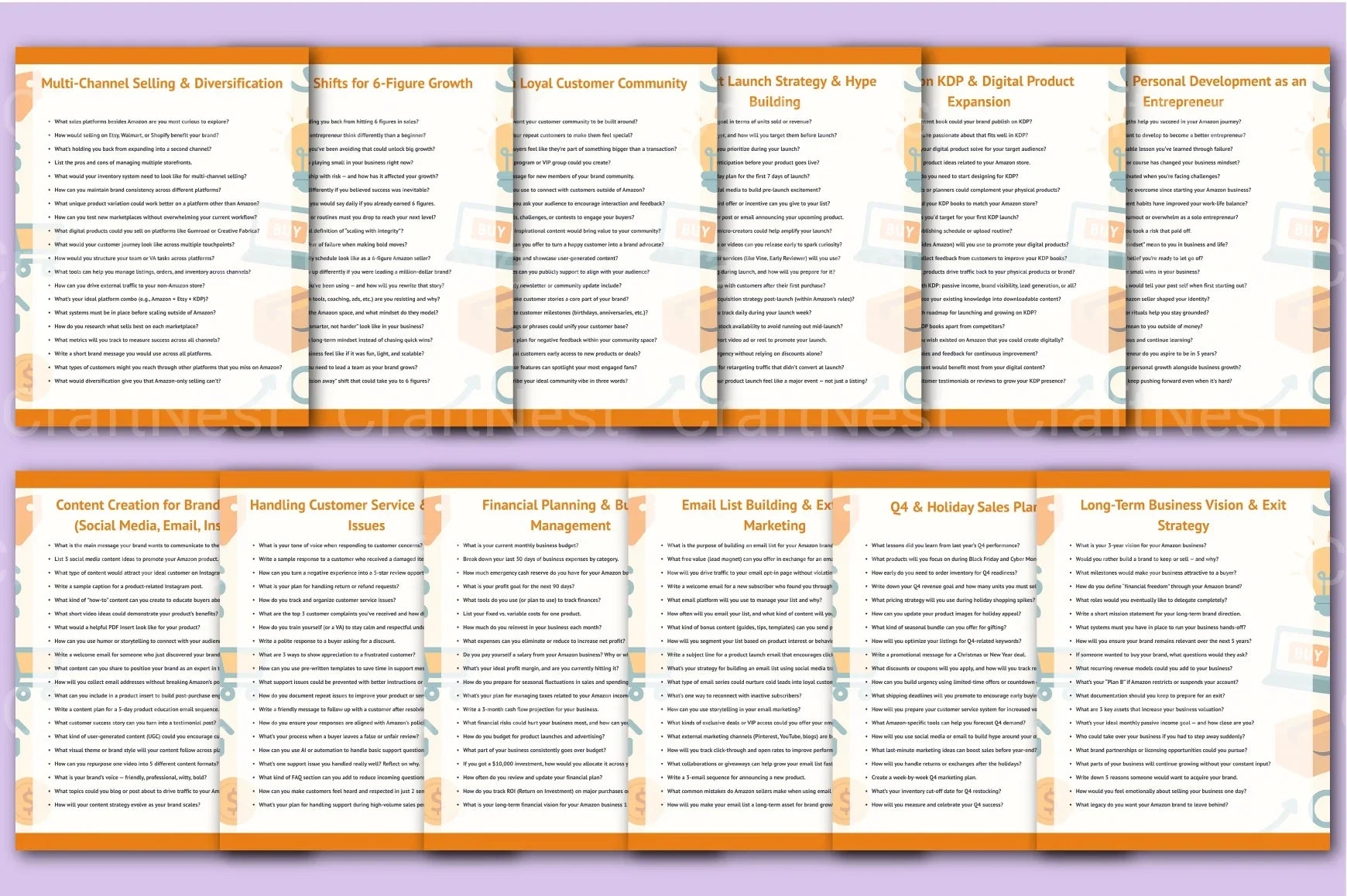 Amazon Mastermind Workbook: Unlock Success - CraftNest - Digital Crafting and Art