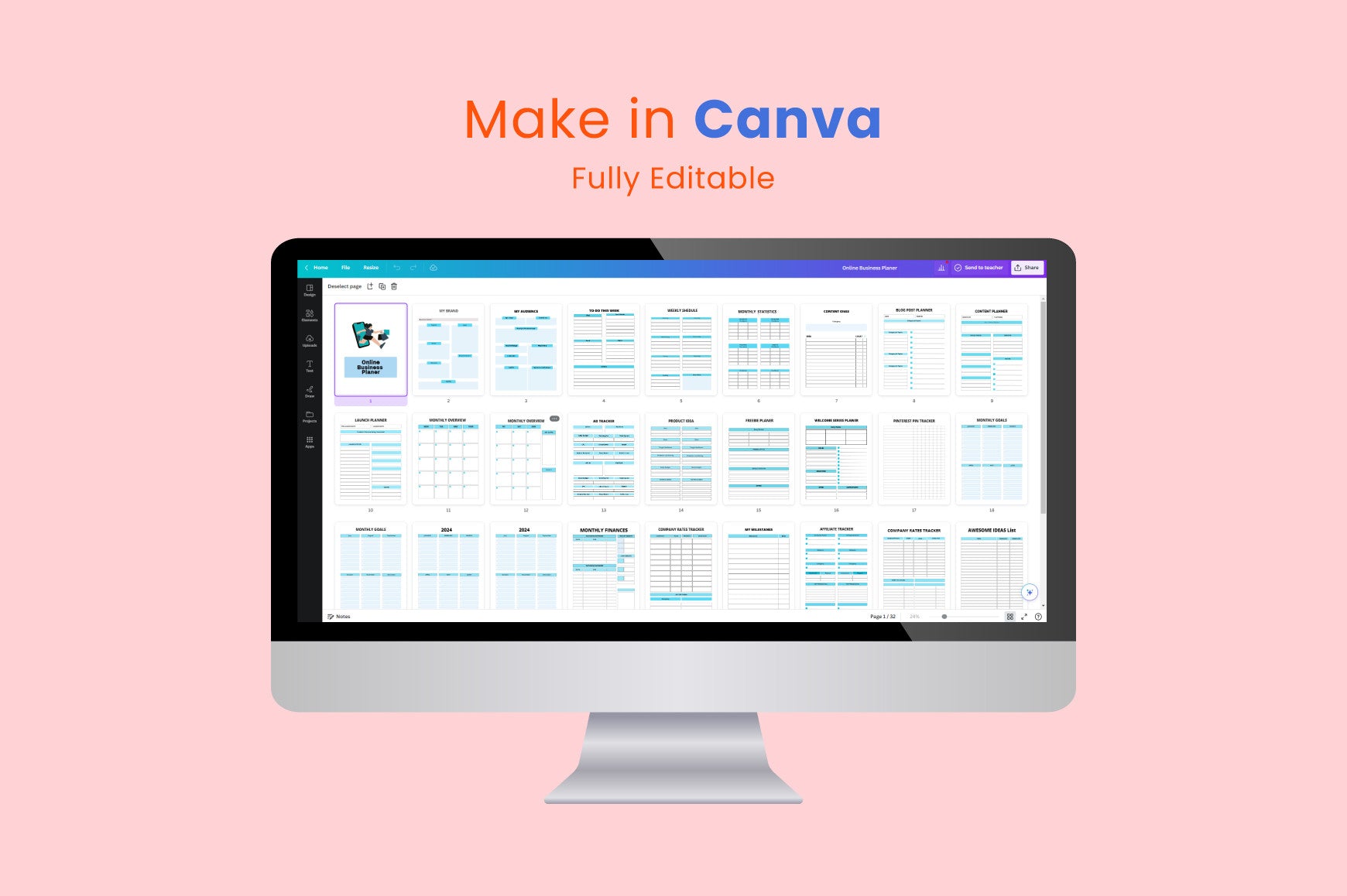 Online Business Planner