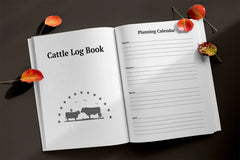Cattle Log Book Planner - CraftNest - Digital Crafting and Art