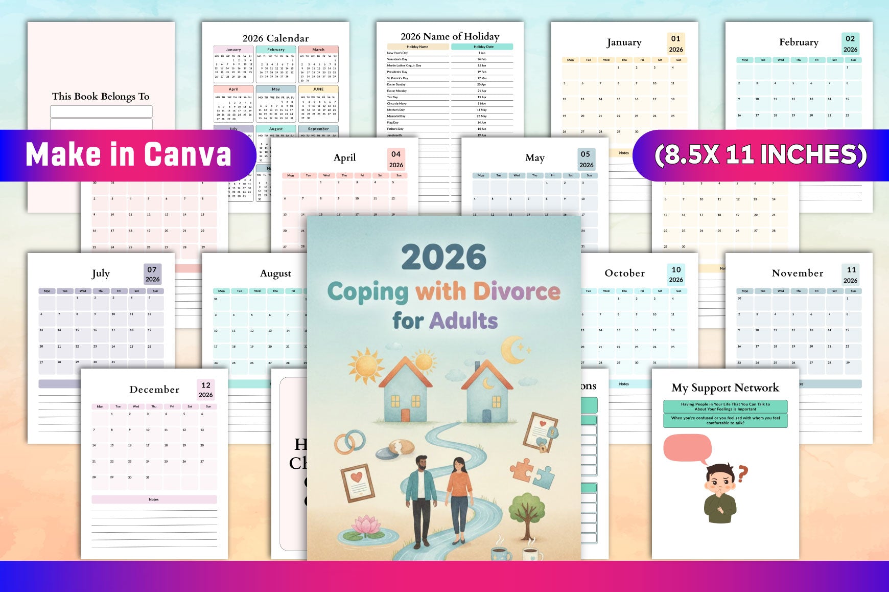 Coping With Divorce: Adult Planner