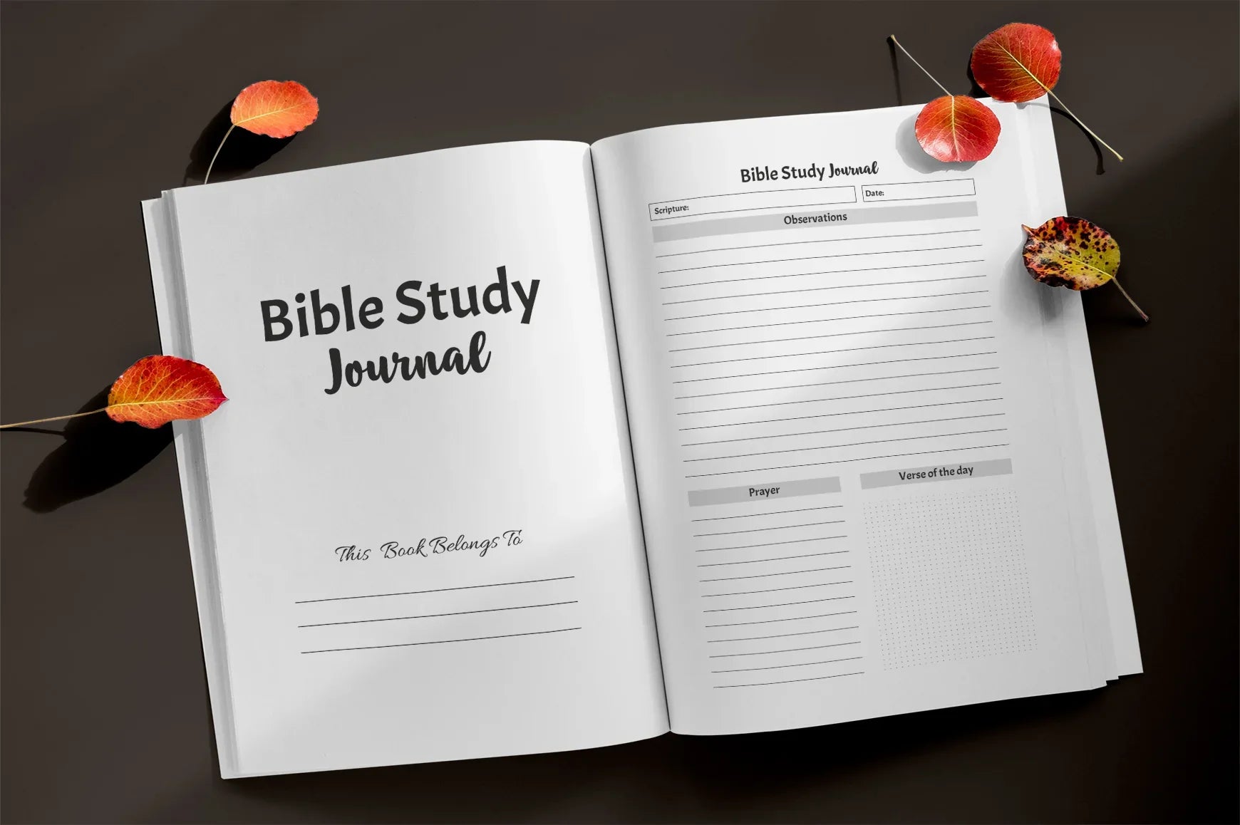 Bible Study Planner - CraftNest - Digital Crafting and Art