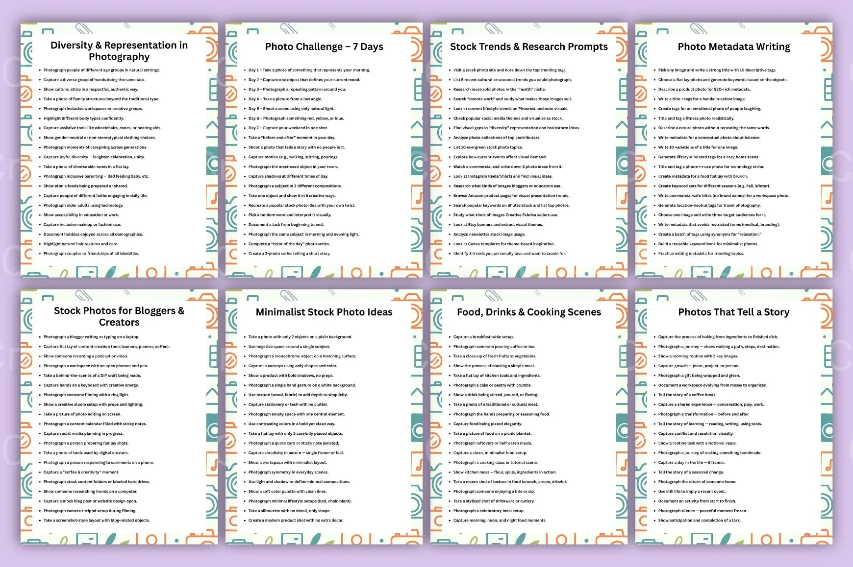 Stock Photography Prompts for Creative Inspiration - CraftNest - Digital Crafting and Art