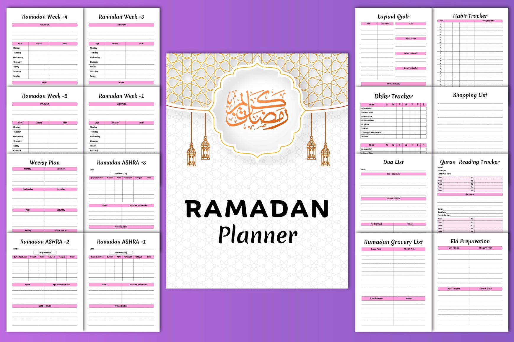 Ramadan Planner
