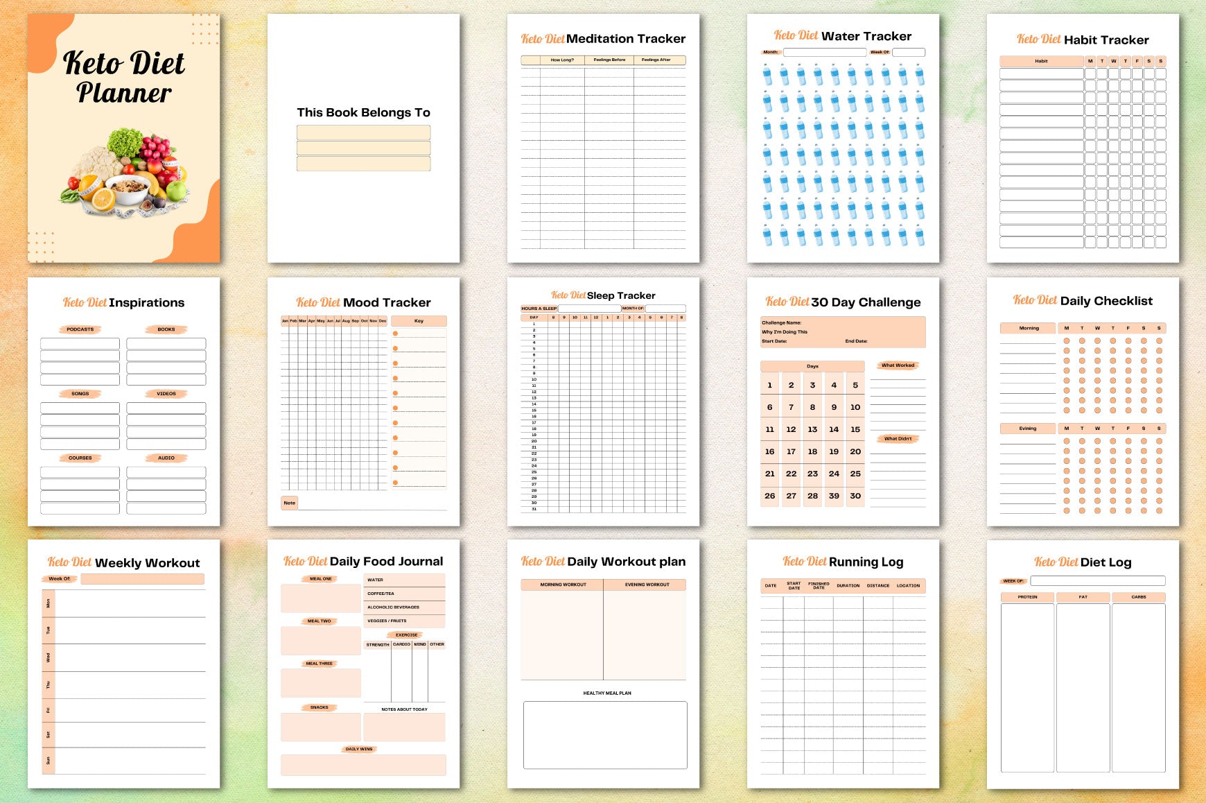 Keto Diet Planner