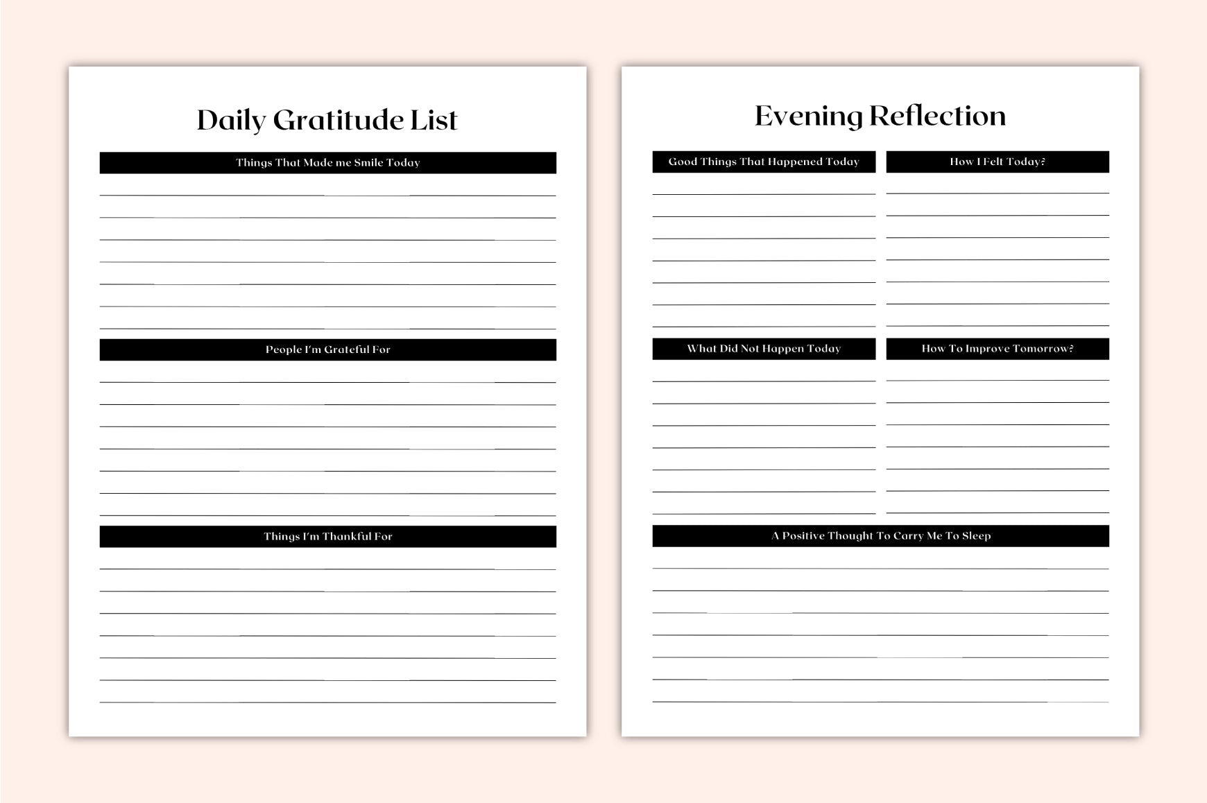 Manifestation Journal for Personal Growth