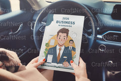 Business Workbook for Success - CraftNest - Digital Crafting and Art