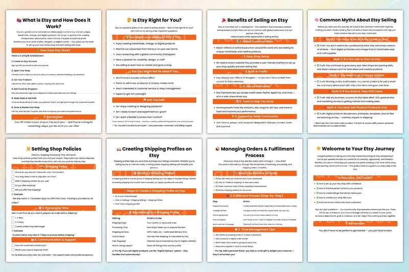 Etsy Seller Starter Guide: Essential Tips for Success - CraftNest - Digital Crafting and Art
