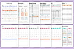 Budget Planner Template - CraftNest - Digital Crafting and Art