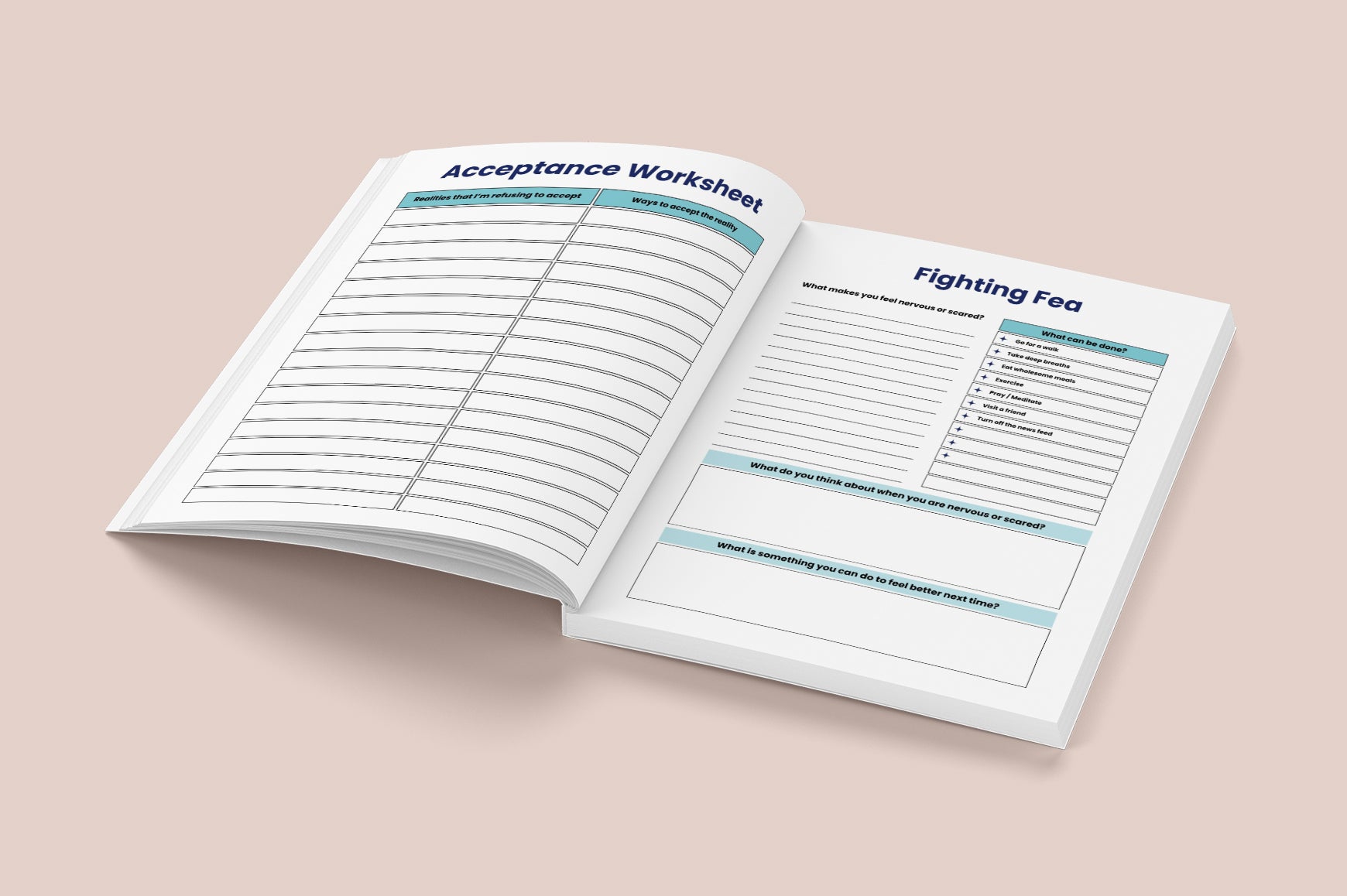 ADHD Mind Mental Health Planner