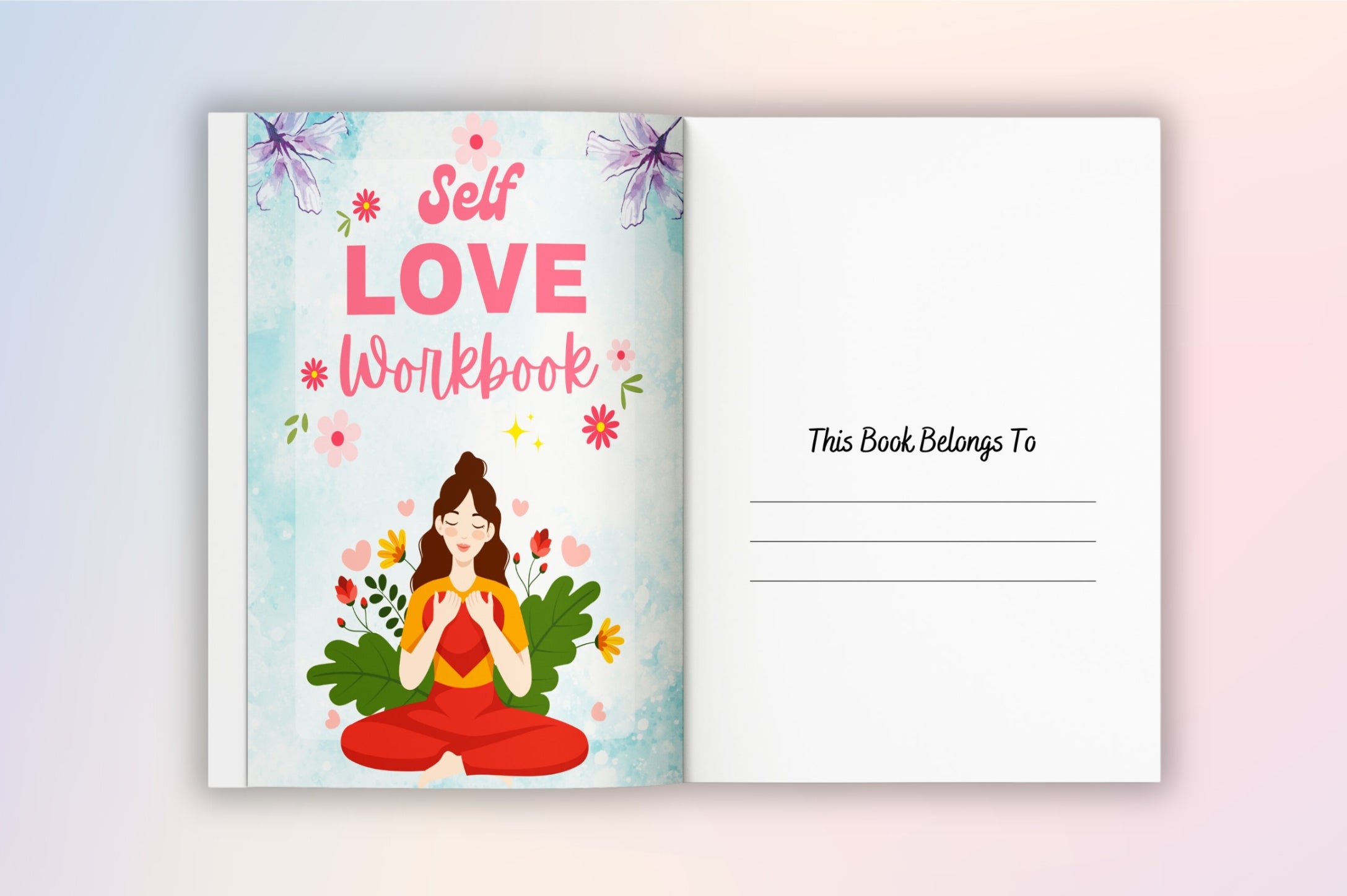 Self Love Workbook for Personal Growth