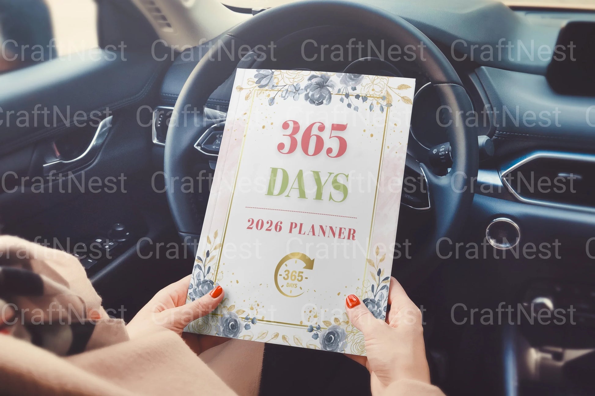 Daily Planner for Effective Time Management - CraftNest - Digital Crafting and Art