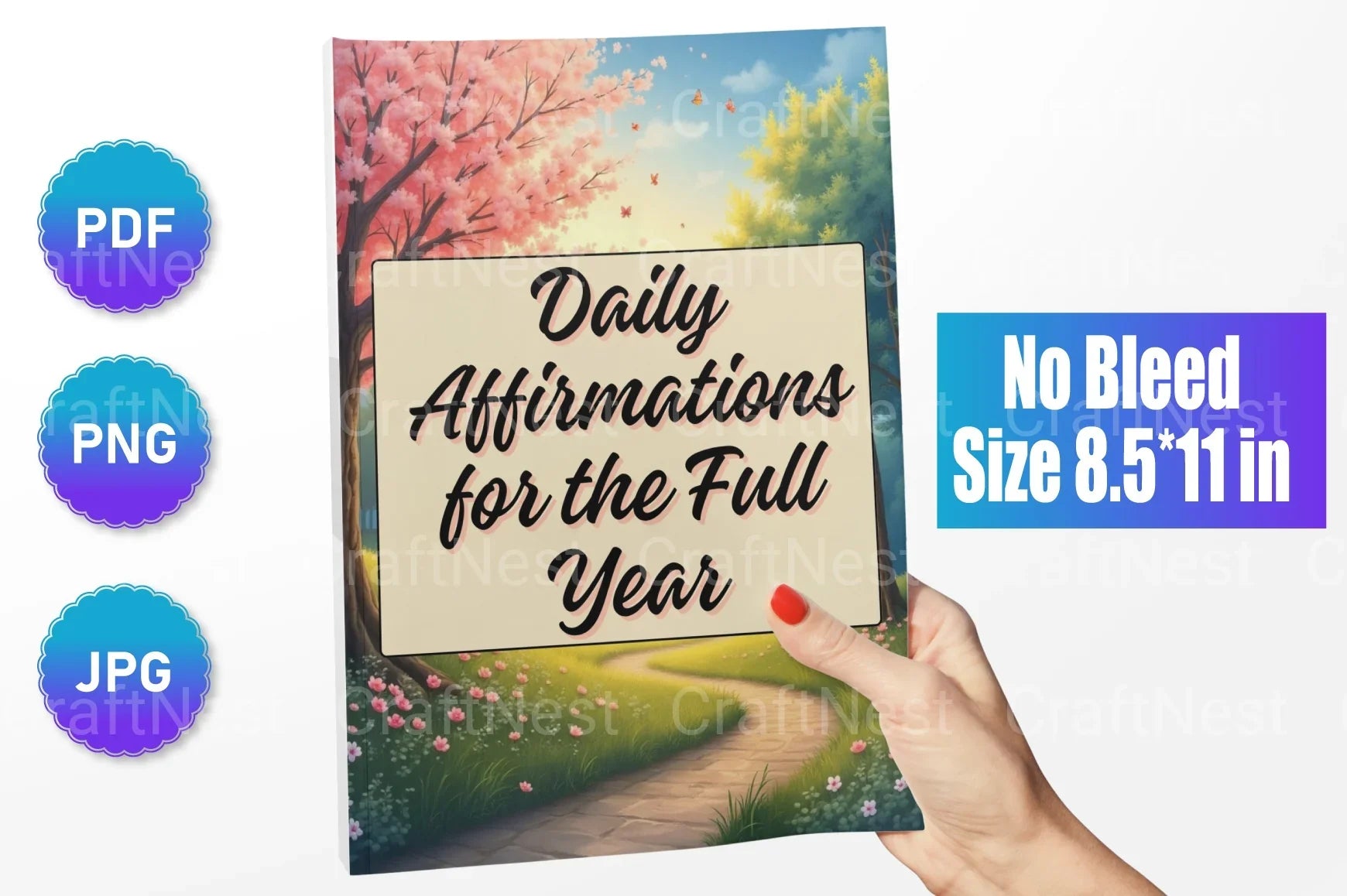 Daily Affirmations for the Year - CraftNest - Digital Crafting and Art