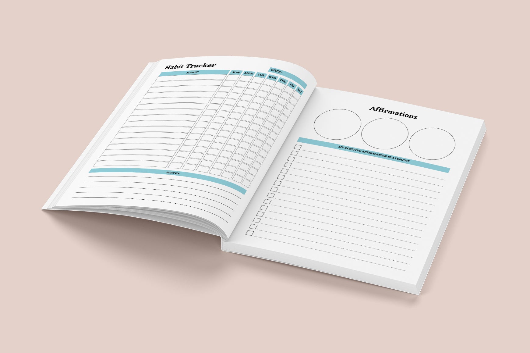 Depression Healing Therapy Journal