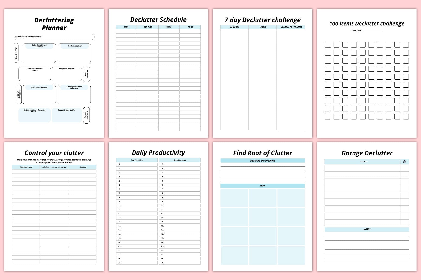 Declutter Planner Guide