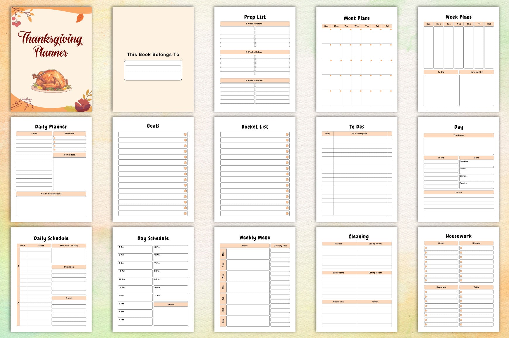 Thanksgiving Planner Guide