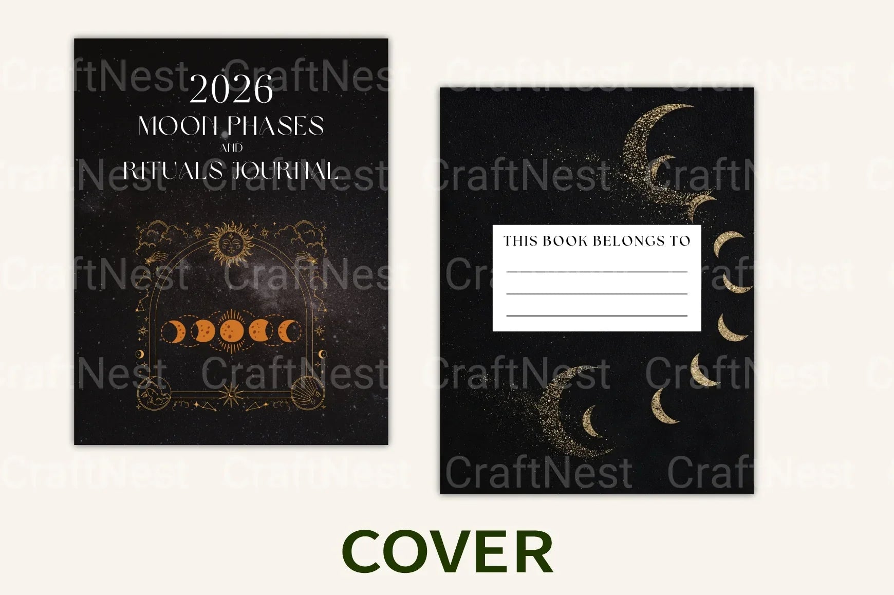 Moon Phases Rituals Guide - CraftNest - Digital Crafting and Art