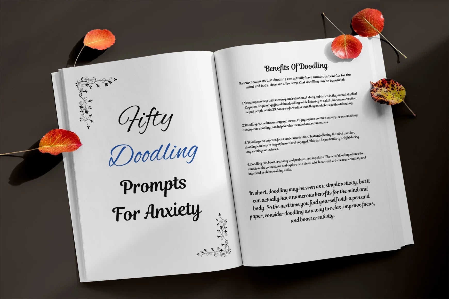 Fifty Doodle Prompts for Anxiety Relief - CraftNest - Digital Crafting and Art